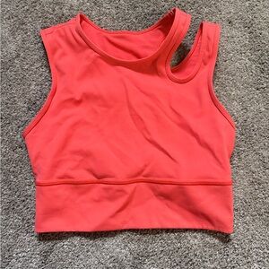 Lululemon - red Sleeveless Crop Top